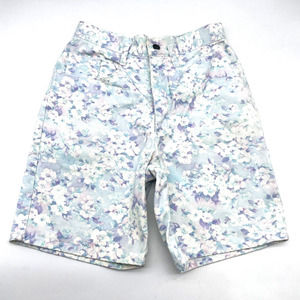 Breaker Jeans True Vintage 80s Pastel Floral Denim Shorts Fairykei | Size S